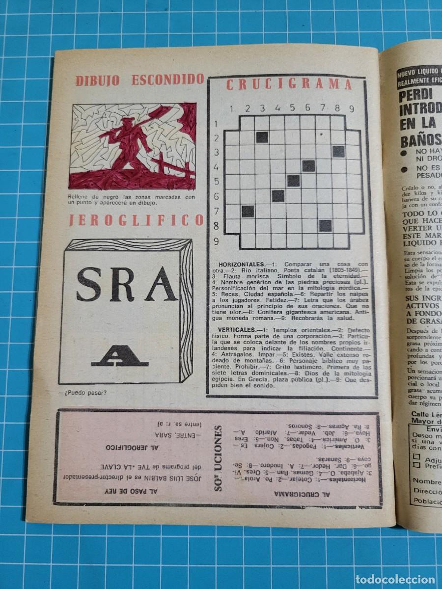 Coleccionismo de revista Teleprograma: TP. Teleprograma, N.&ordm; 647. La Espa&ntilde;a de Amestoy. 2 Bolsa 2 - Foto 4