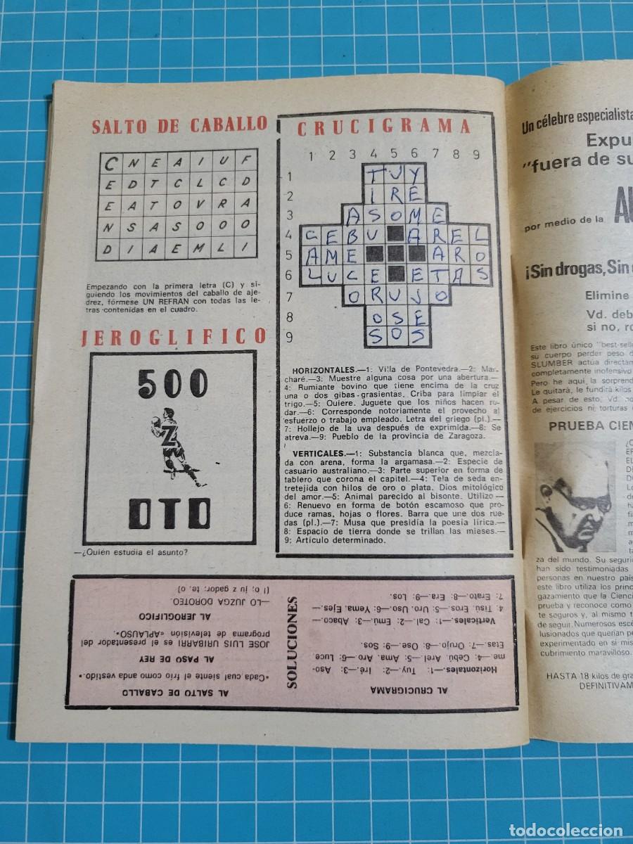 Coleccionismo de revista Teleprograma: TP. Teleprograma, N.&ordm; 648. Marilu Tolo en &rdquo;la Eneida&rdquo;. 2 Bolsa 2 - Foto 4