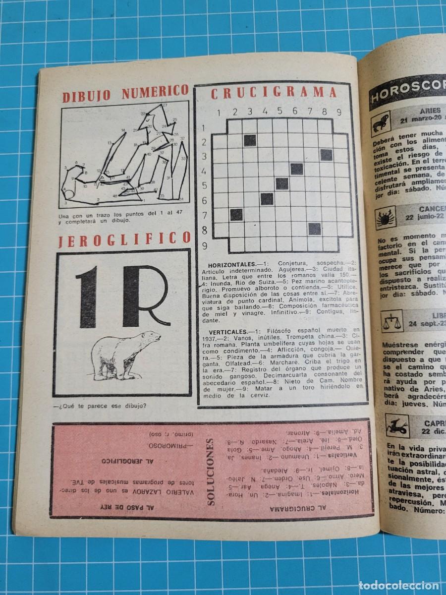 Coleccionismo de revista Teleprograma: TP. Teleprograma, N.&ordm; 650. &rdquo;Jo&rdquo;, en &rdquo;un hombre en casa&rdquo;. 2 Bolsa 2 - Foto 4