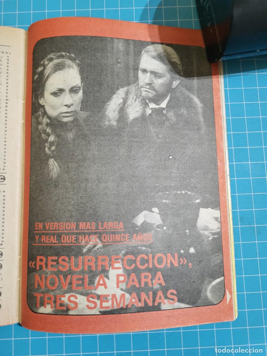 Coleccionismo de revista Teleprograma: TP. Teleprograma, N.&ordm; 653. &rdquo;Resurrecci&oacute;n&rdquo;. 2 Bolsa 2 - Foto 2
