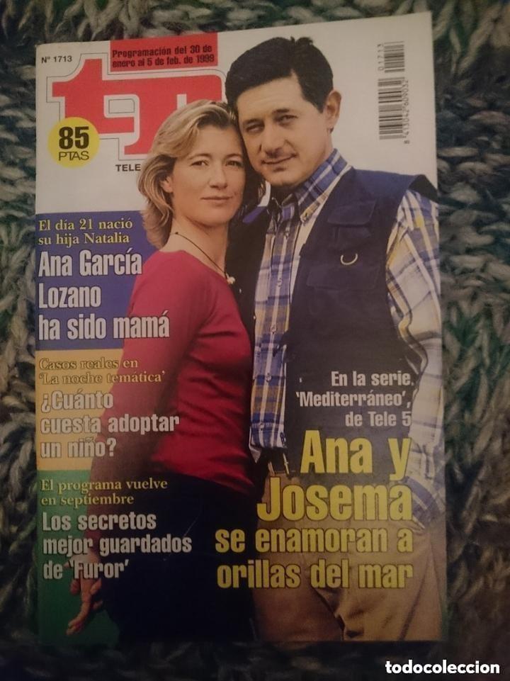 Sammeln von Zeitschriften Teleprograma: TP - TELEPROGRAMA 1713 DEL 30 ENERO AL 5 FEBRERO 1999 - SERIE MEDITARRANEO