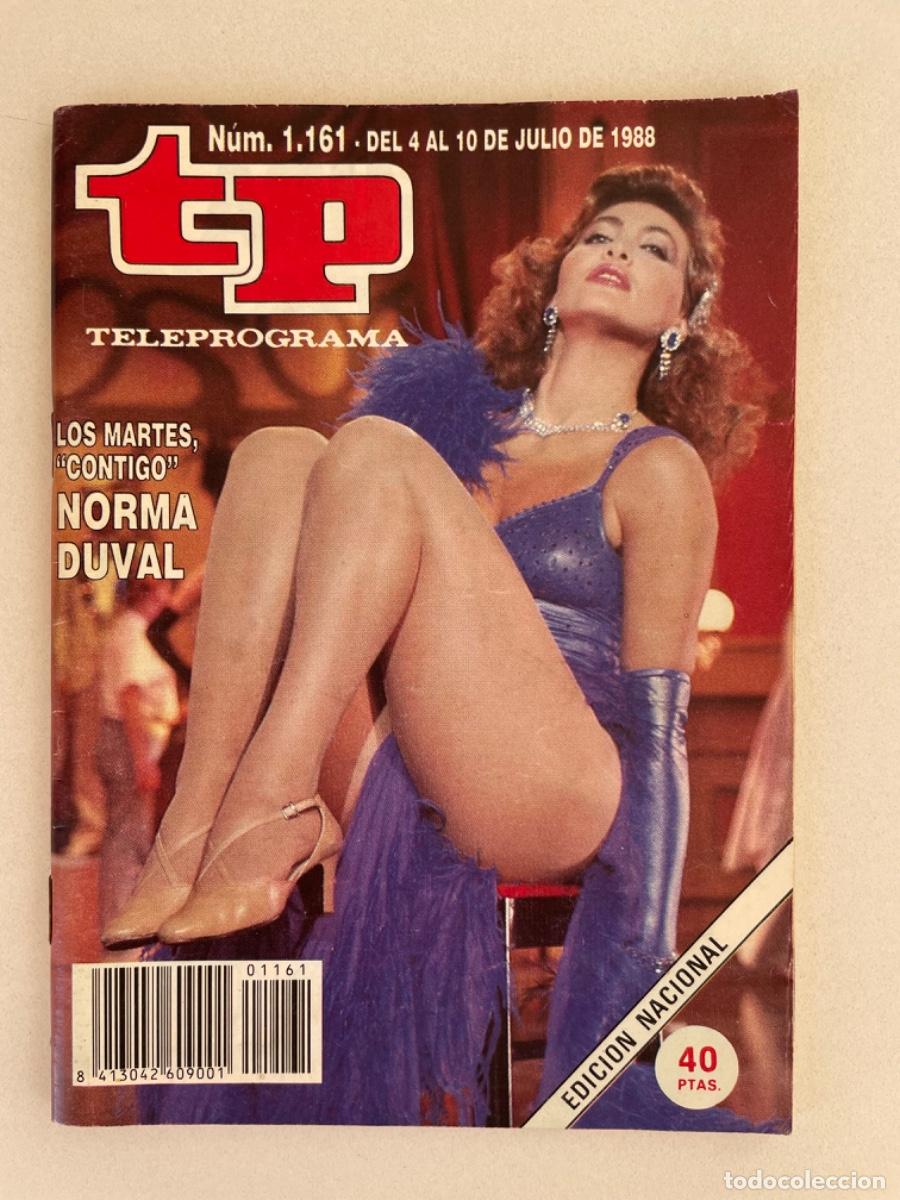 Coleccionismo de Revista Teleprograma: TP TELEPROGRAMA N&ordm; 1161 JULIO 1988 *NORMA DUVAL*