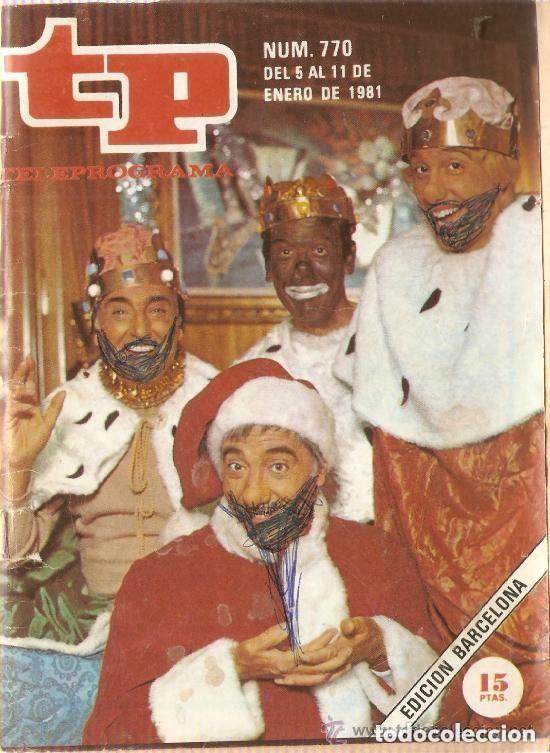 Coleccionismo de Revista Teleprograma: TELEPROGRAMA N 770 - DEL 5 AL 11 ENERO 1981 - PAYASOS DE LA TELE - EDICION BARCELONA -leer detalles