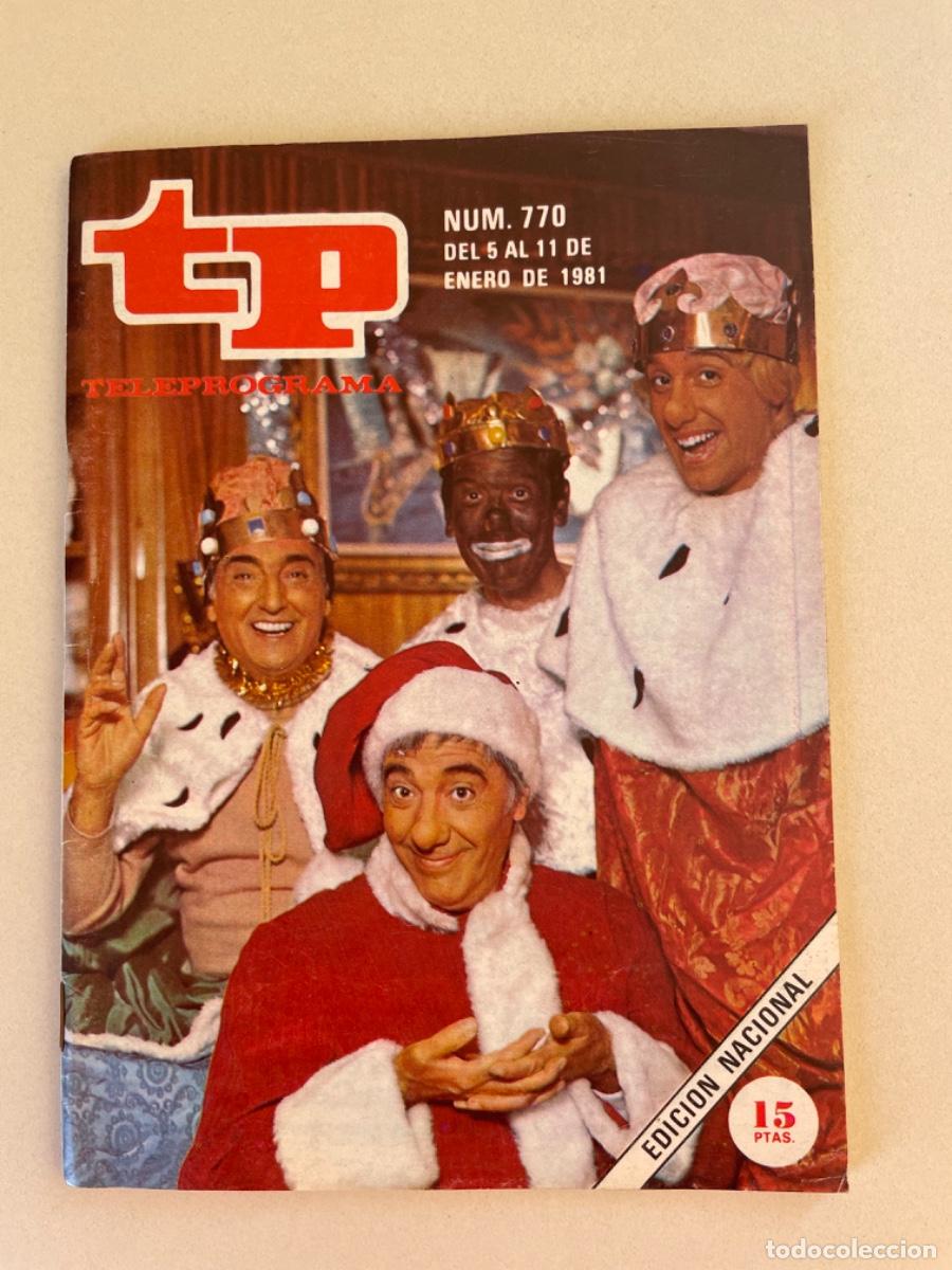 Coleccionismo de Revista Teleprograma: TP TELEPROGRAMA N&ordm; 770 ENERO 1981 *LOS PAYASOS DE LA TELE*