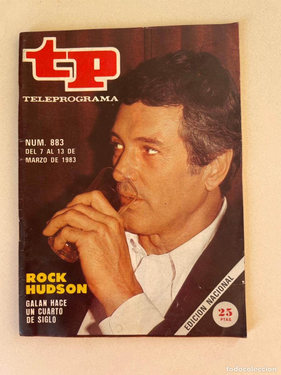Coleccionismo de revista Teleprograma: TP TELEPROGRAMA N&ordm; 883 MARZO 1983 *ROCK HUDSON* - Foto 1