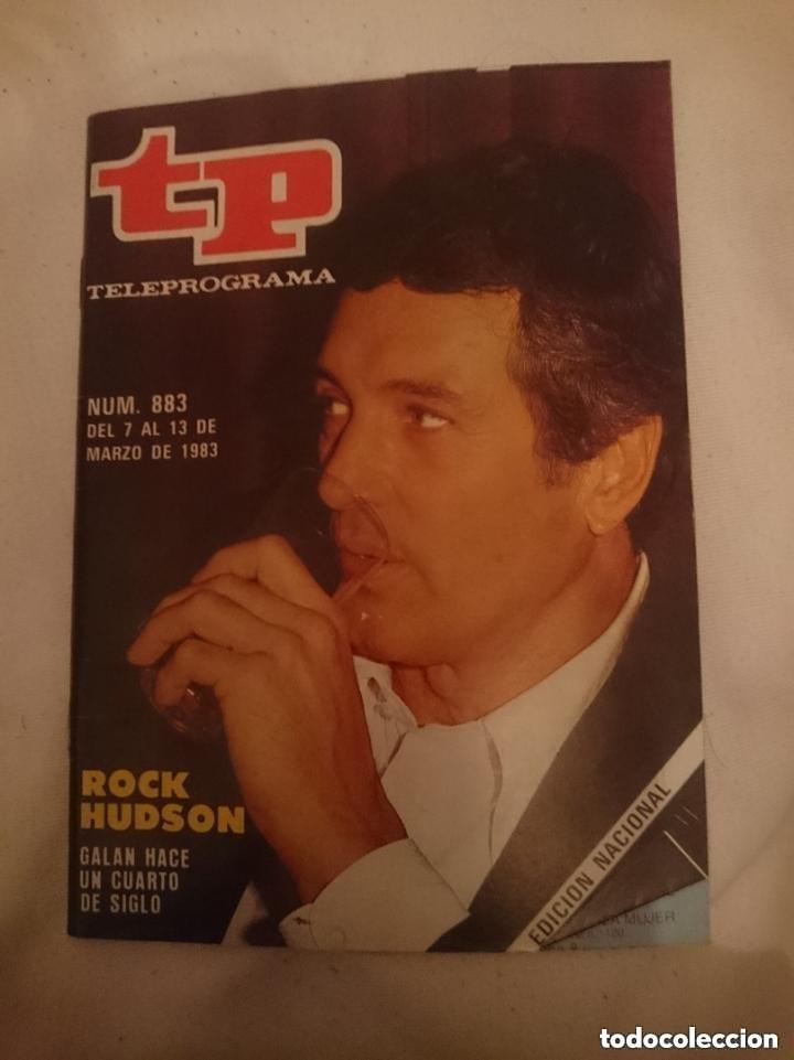 Collectionnisme de Magazine Teleprograma: TP TELEPROGRAMA N 883 -DEL 7 AL 13 MARZO 1983 - ROCK HUDSON GALAN HACE UN CUARTO DE SIGLO