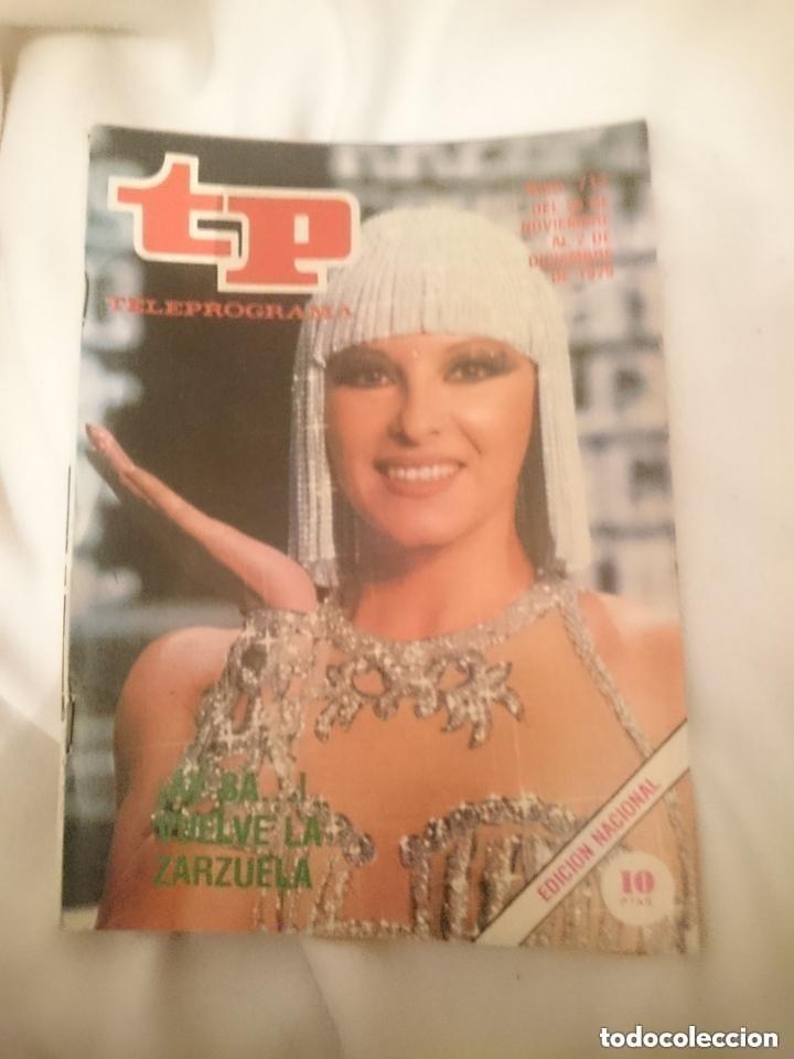Coleccionismo de Revista Teleprograma: TP TELEPROGRAMA N 712 -DEL 26 NOVIEMBRE AL 2 DICIEMBRE 1979 - VUELVE LA ZARZUELA