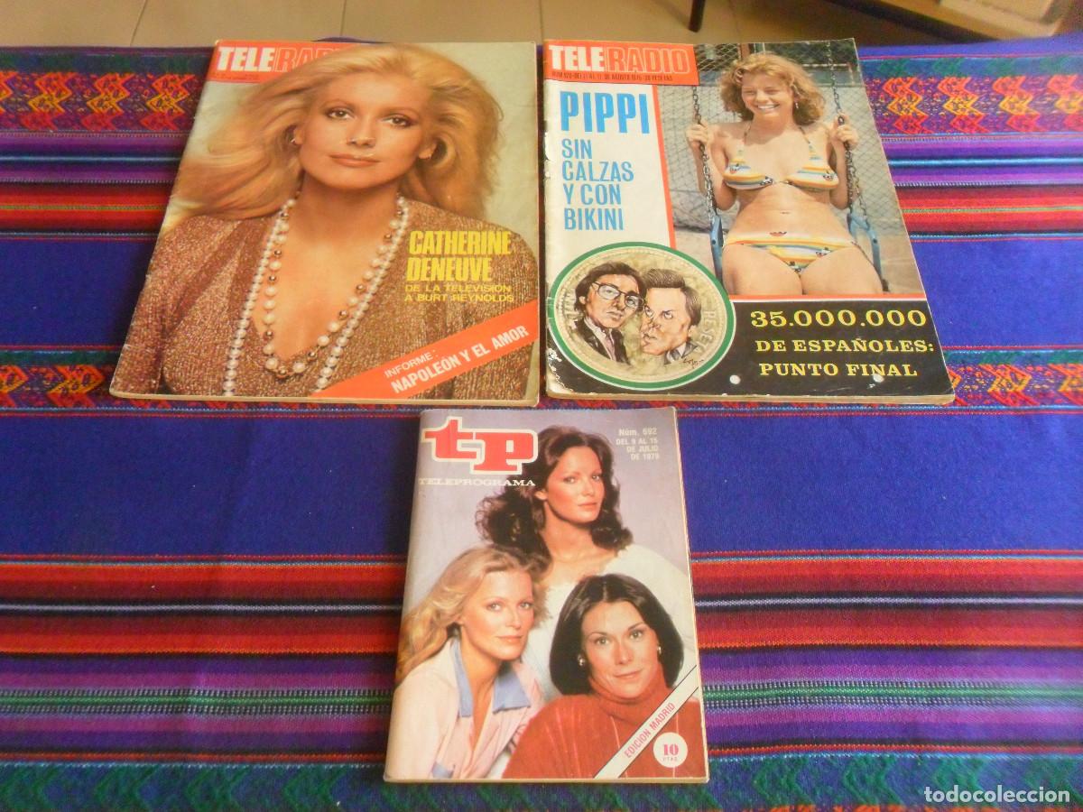 Sammeln von Zeitschriften Teleprograma: TP TELEPROGRAMA 692 LOS &Aacute;NGELES DE CHARLIE TELE RADIO 920 PIPPI 923 C&Oacute;MIC VIKIE VIKINGO PANTERA ROSA
