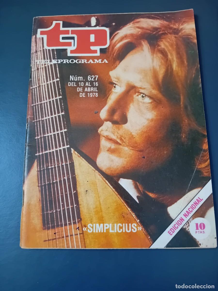 Coleccionismo de revista Teleprograma: TP Teleprograma 627 Simplicius - Foto 1