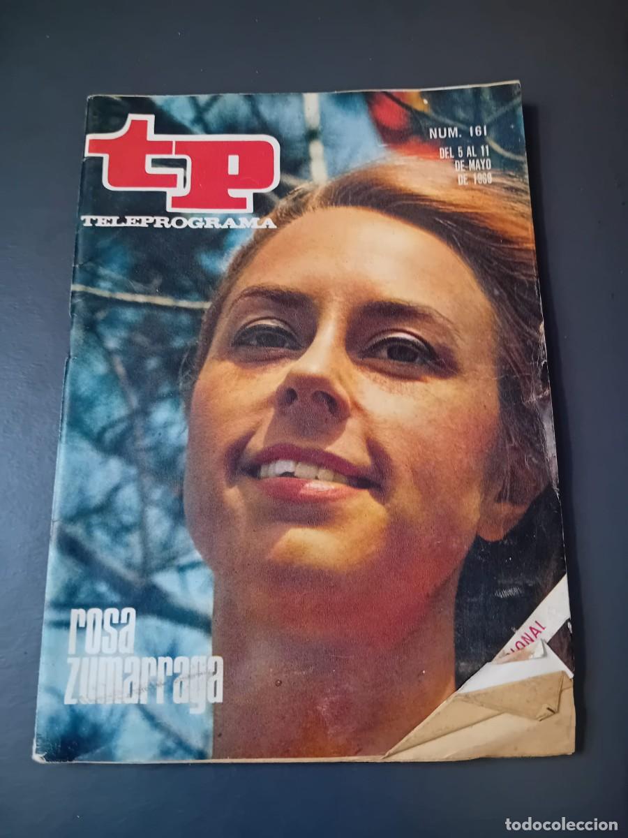Coleccionismo de revista Teleprograma: TP Teleprograma 161 Rosa Zumarraga Un mill&oacute;n para el mejor