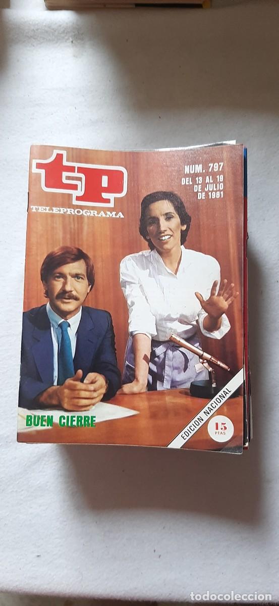 Coleccionismo de revista Teleprograma: TELEPROGRAMA A&Ntilde;O 1981.