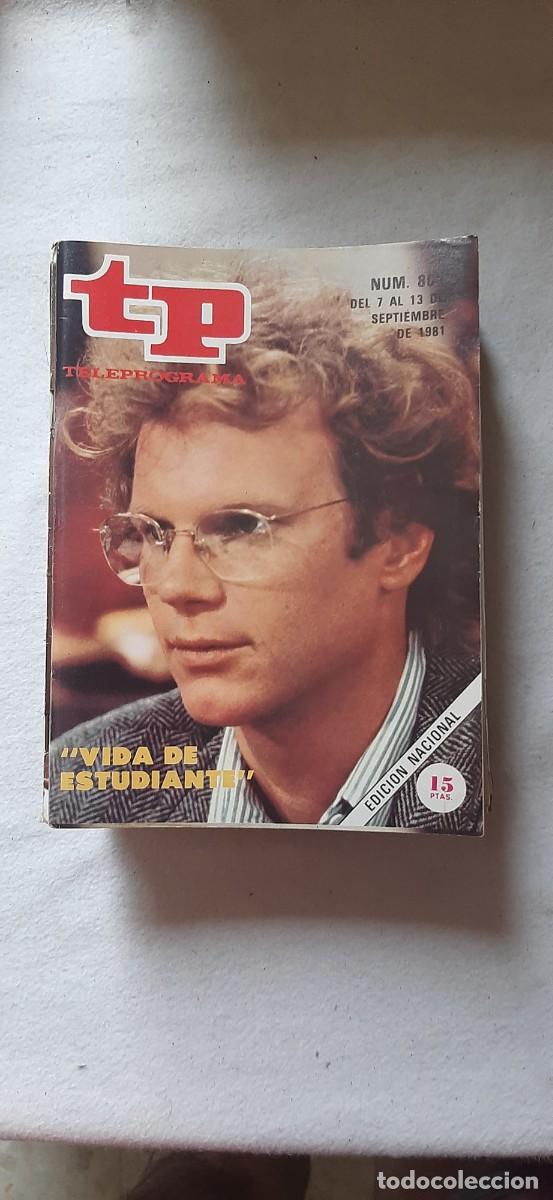 Coleccionismo de revista Teleprograma: TELEPROGRAMA A&Ntilde;O 1981.