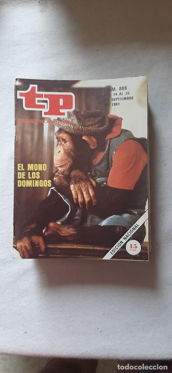 Coleccionismo de revista Teleprograma: TELEPROGRAMA A&Ntilde;O 1981.
