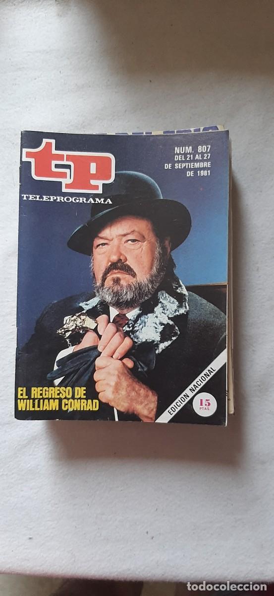 Coleccionismo de revista Teleprograma: TELEPROGRAMA A&Ntilde;O 1981.