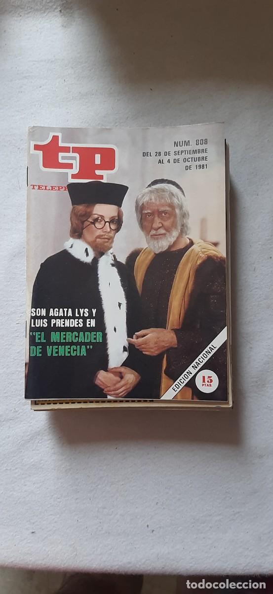 Collectionnisme de Magazine Teleprograma: TELEPROGRAMA A&Ntilde;O 1981.