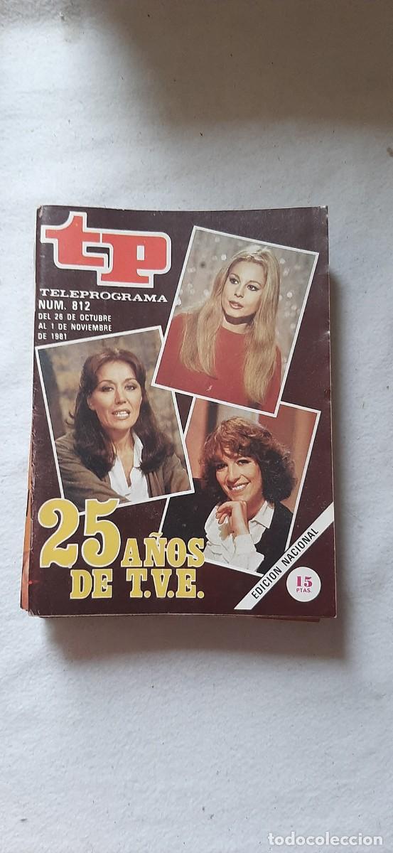 Sammeln von Zeitschriften Teleprograma: TELEPROGRAMA A&Ntilde;O 1981.