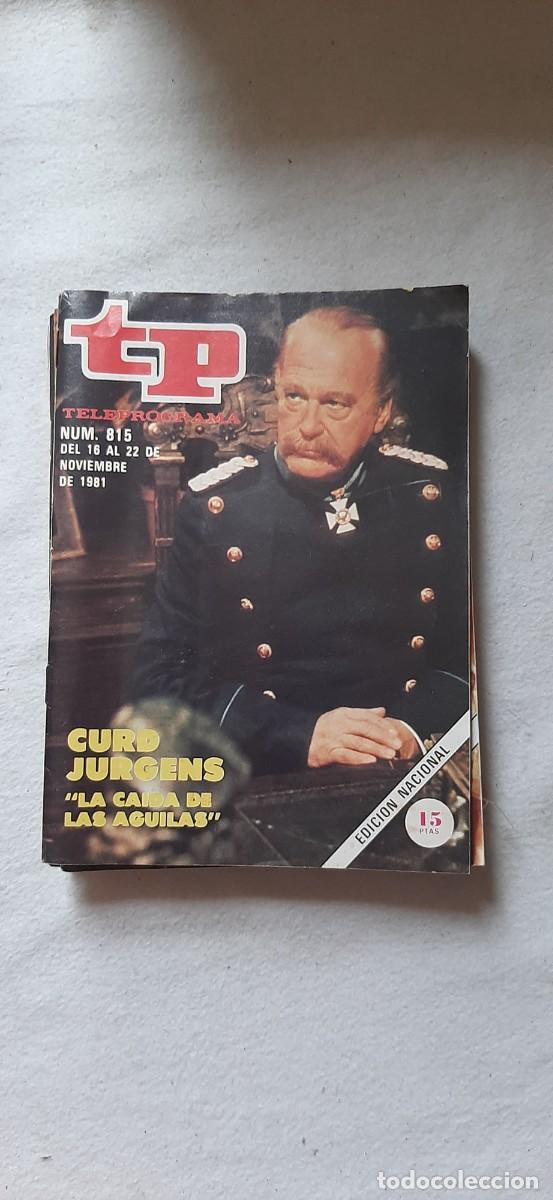Coleccionismo de revista Teleprograma: TELEPROGRAMA A&Ntilde;O 1981.