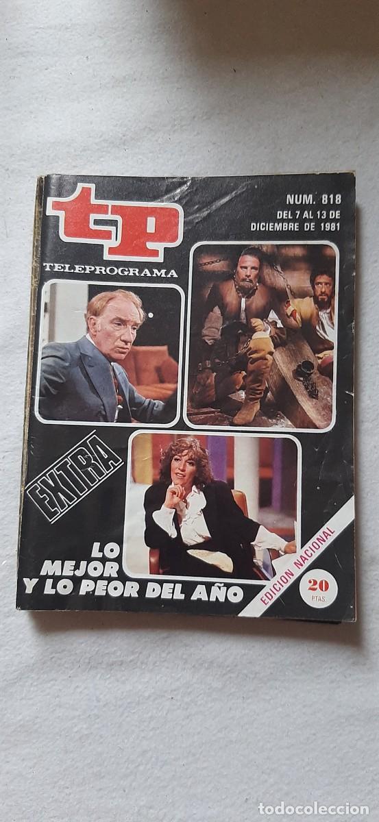 Coleccionismo de revista Teleprograma: TELEPROGRAMA A&Ntilde;O 1981.