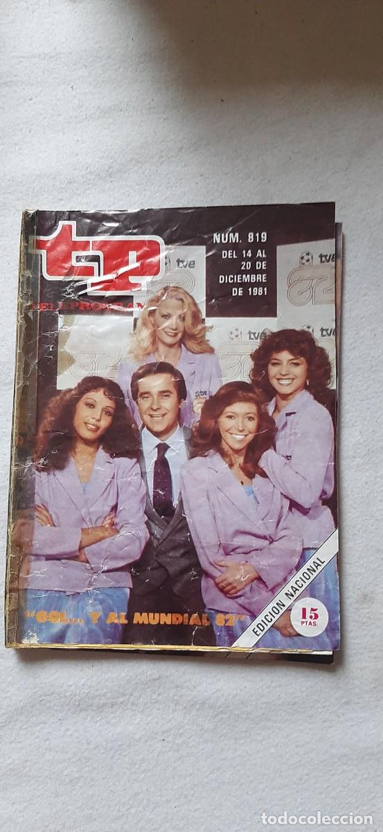 Coleccionismo de revista Teleprograma: TELEPROGRAMA A&Ntilde;O 1981.