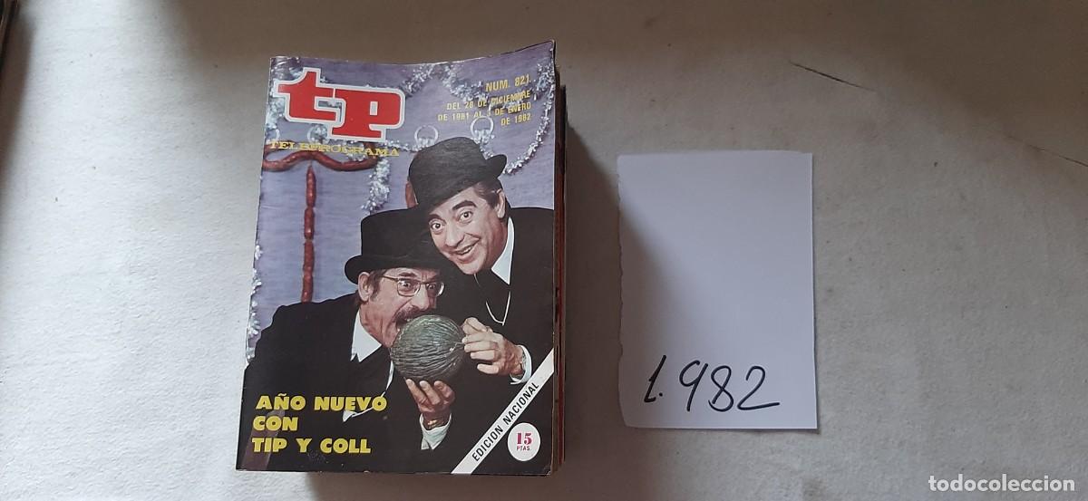 Coleccionismo de revista Teleprograma: TELEPROGRAMA A&Ntilde;O 1982.