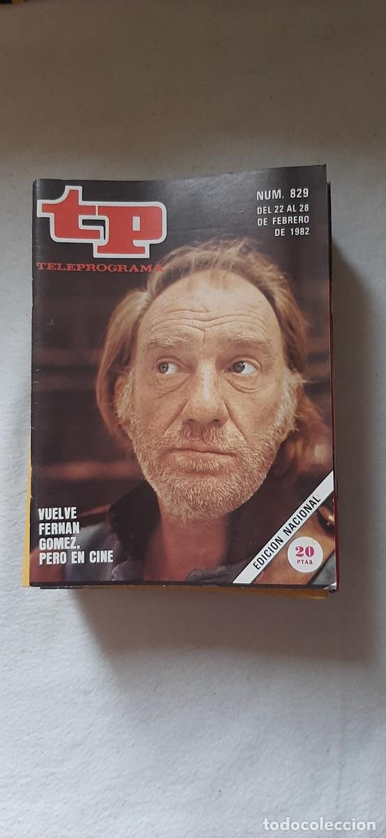 Collectionnisme de Magazine Teleprograma: TELEPROGRAMA A&Ntilde;O 1982.