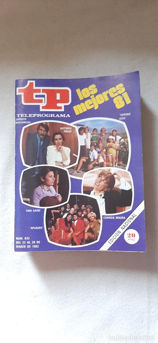 Collectionnisme de Magazine Teleprograma: TELEPROGRAMA A&Ntilde;O 1982.