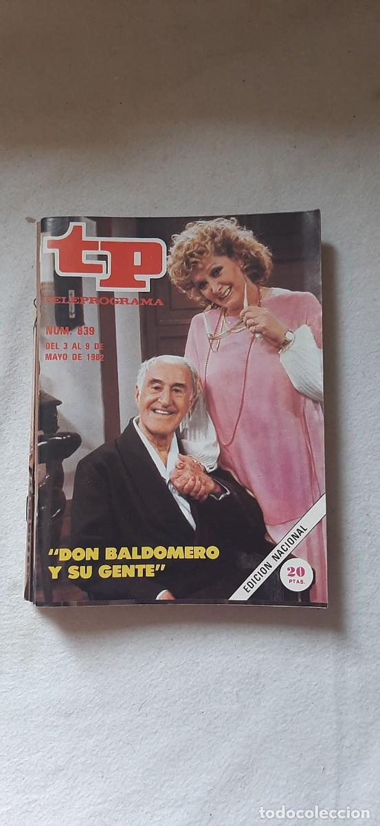 Collectionnisme de Magazine Teleprograma: TELEPROGRAMA A&Ntilde;O 1982.