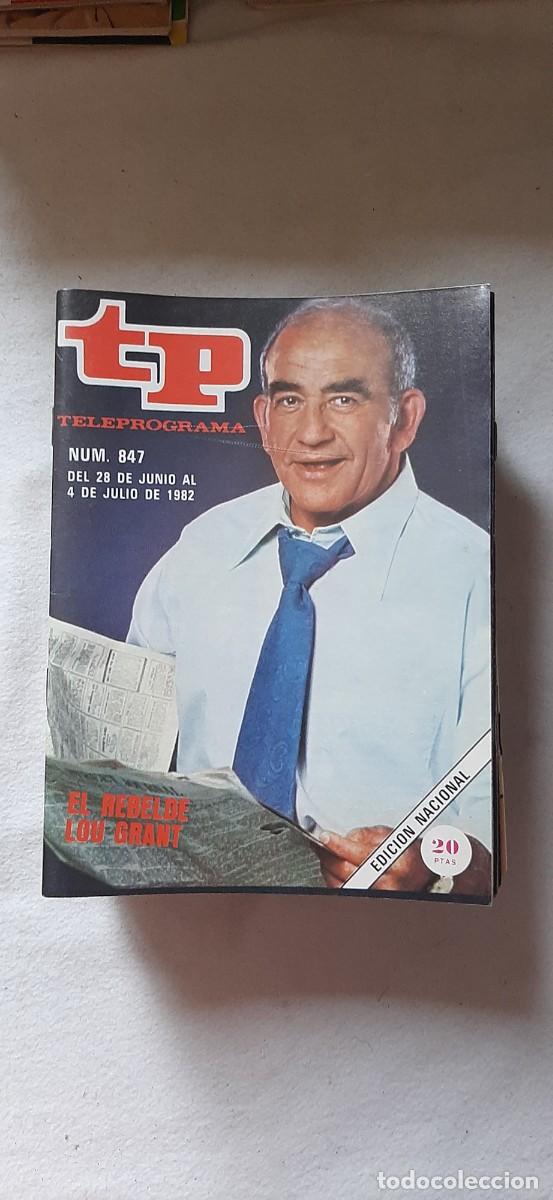 Collectionnisme de Magazine Teleprograma: TELEPROGRAMA A&Ntilde;O 1982.
