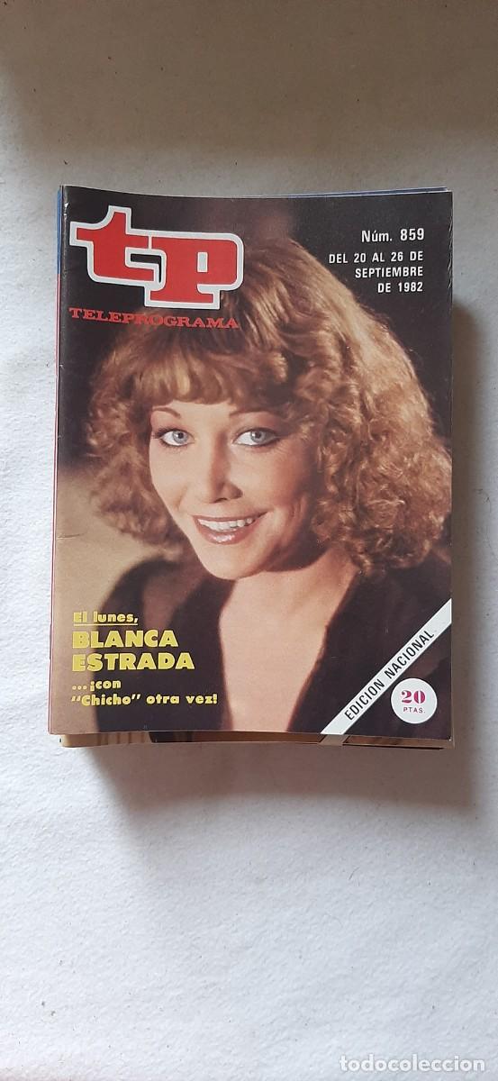 Coleccionismo de revista Teleprograma: TELEPROGRAMA A&Ntilde;O 1982.