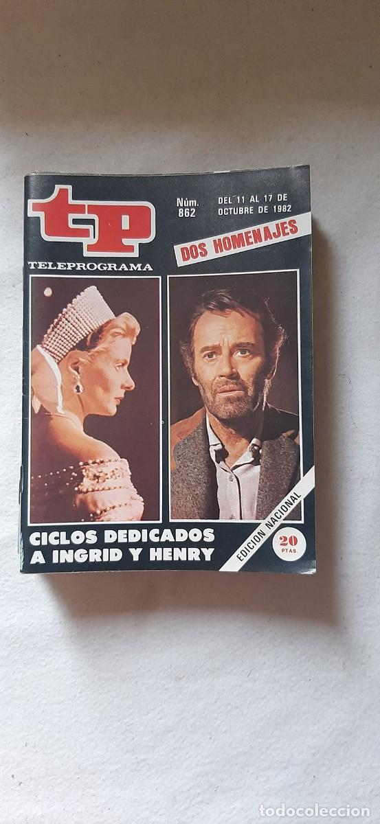 Coleccionismo de revista Teleprograma: TELEPROGRAMA A&Ntilde;O 1982.