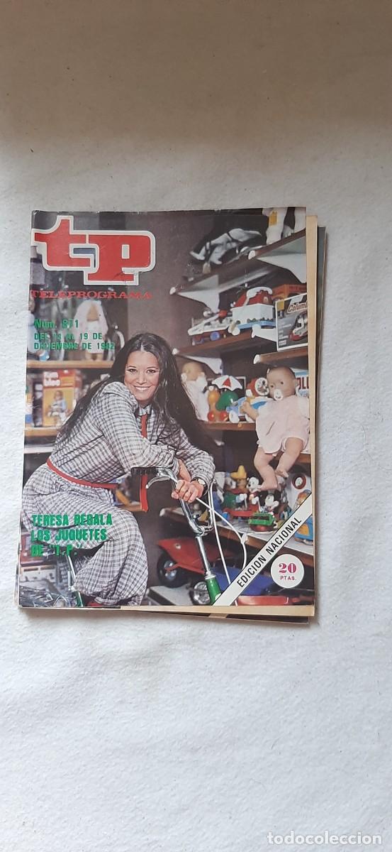 Coleccionismo de revista Teleprograma: TELEPROGRAMA A&Ntilde;O 1982.