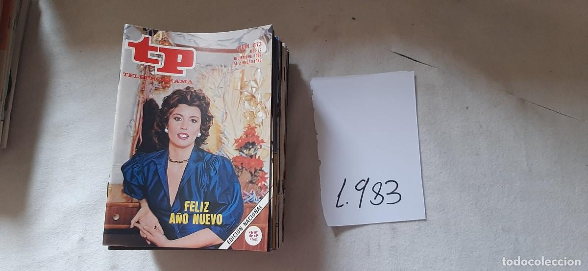 Coleccionismo de revista Teleprograma: TELEPROGRAMA A&Ntilde;O 1983.