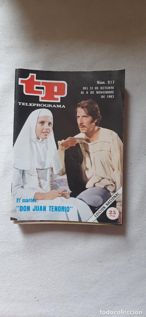 Coleccionismo de revista Teleprograma: TELEPROGRAMA A&Ntilde;O 1983.
