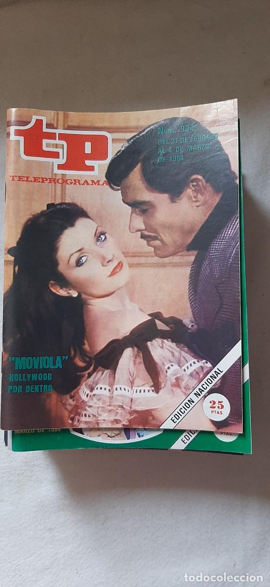 Collectionnisme de Magazine Teleprograma: TELEPROGRAMA A&Ntilde;O 1984.