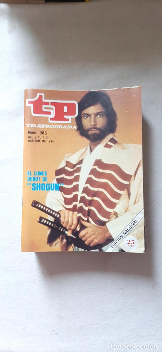 Collectionnisme de Magazine Teleprograma: TELEPROGRAMA A&Ntilde;O 1984.