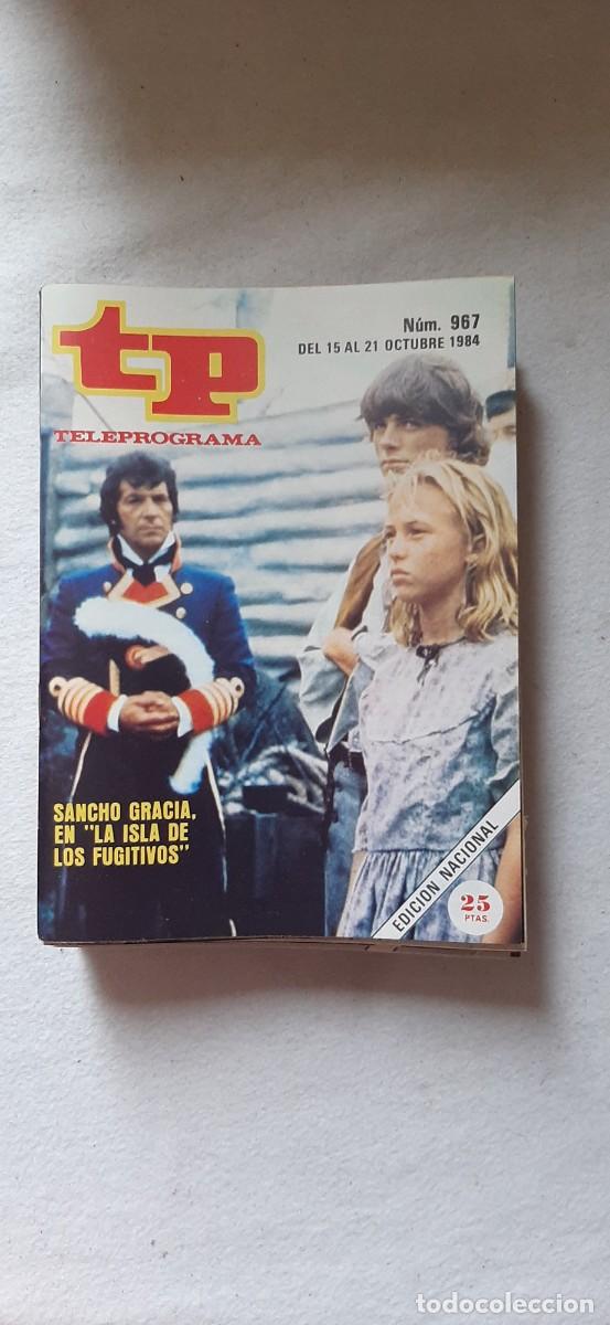 Collectionnisme de Magazine Teleprograma: TELEPROGRAMA A&Ntilde;O 1984.
