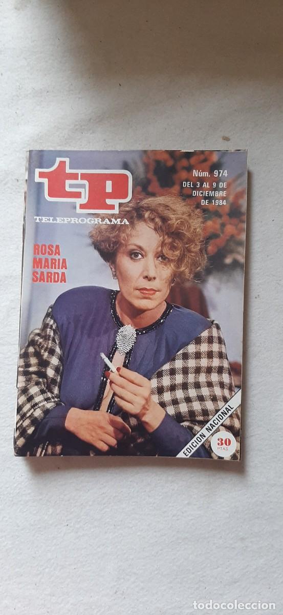 Coleccionismo de revista Teleprograma: TELEPROGRAMA A&Ntilde;O 1984.