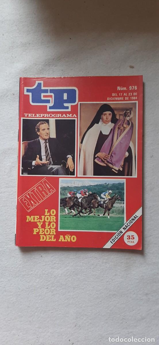 Coleccionismo de revista Teleprograma: TELEPROGRAMA A&Ntilde;O 1984.