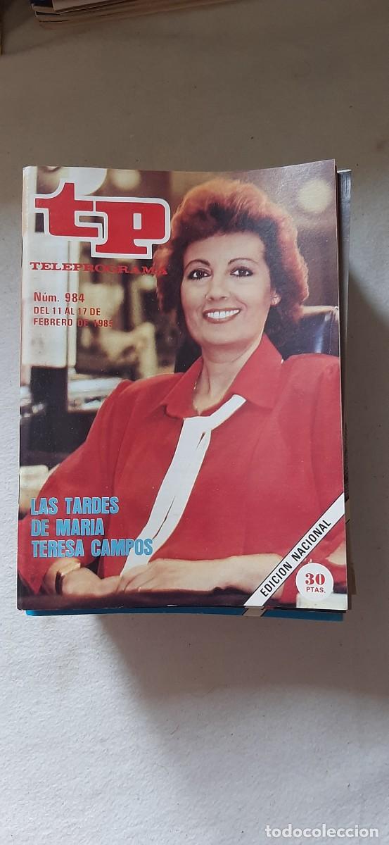 Collection Magazine Teleprograma: TELEPROGRAMA A&Ntilde;O 1985.