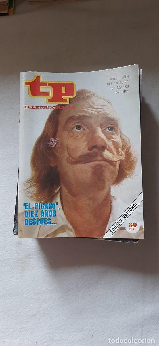 Coleccionismo de revista Teleprograma: TELEPROGRAMA A&Ntilde;O 1985.