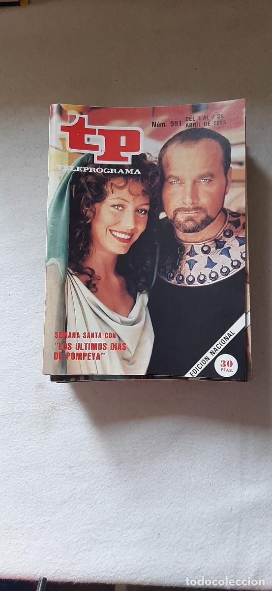 Coleccionismo de revista Teleprograma: TELEPROGRAMA A&Ntilde;O 1985.
