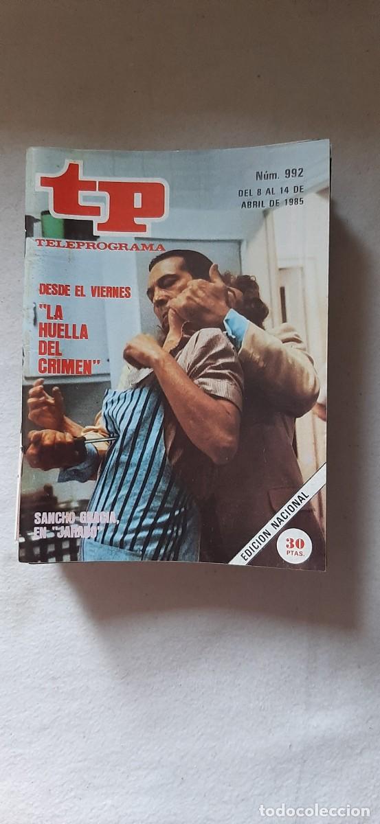 Coleccionismo de revista Teleprograma: TELEPROGRAMA A&Ntilde;O 1985.