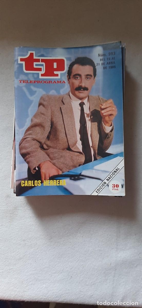 Coleccionismo de revista Teleprograma: TELEPROGRAMA A&Ntilde;O 1985.