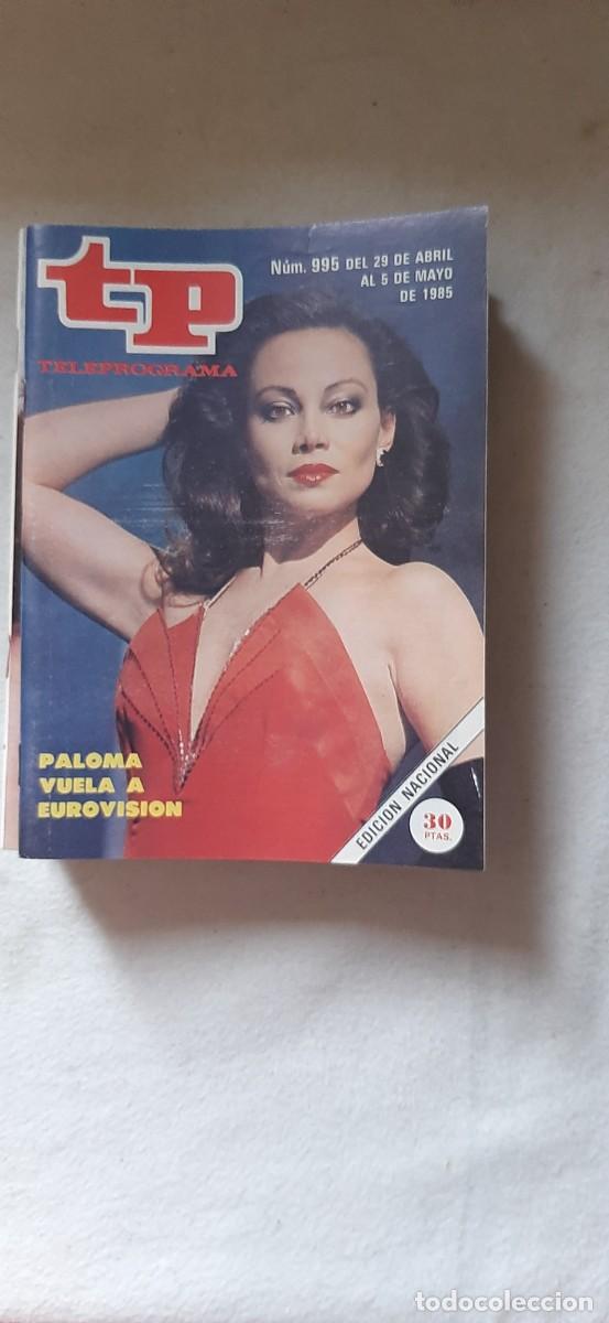 Coleccionismo de revista Teleprograma: TELEPROGRAMA A&Ntilde;O 1985.
