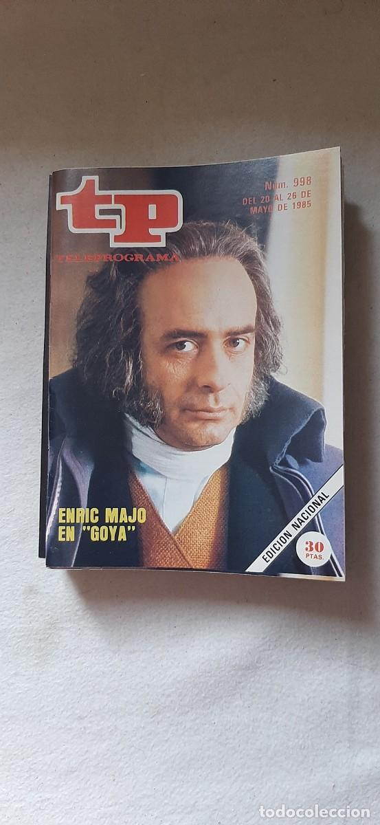 Coleccionismo de revista Teleprograma: TELEPROGRAMA A&Ntilde;O 1985.