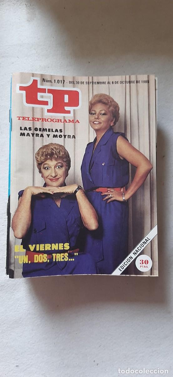 Coleccionismo de revista Teleprograma: TELEPROGRAMA A&Ntilde;O 1985.