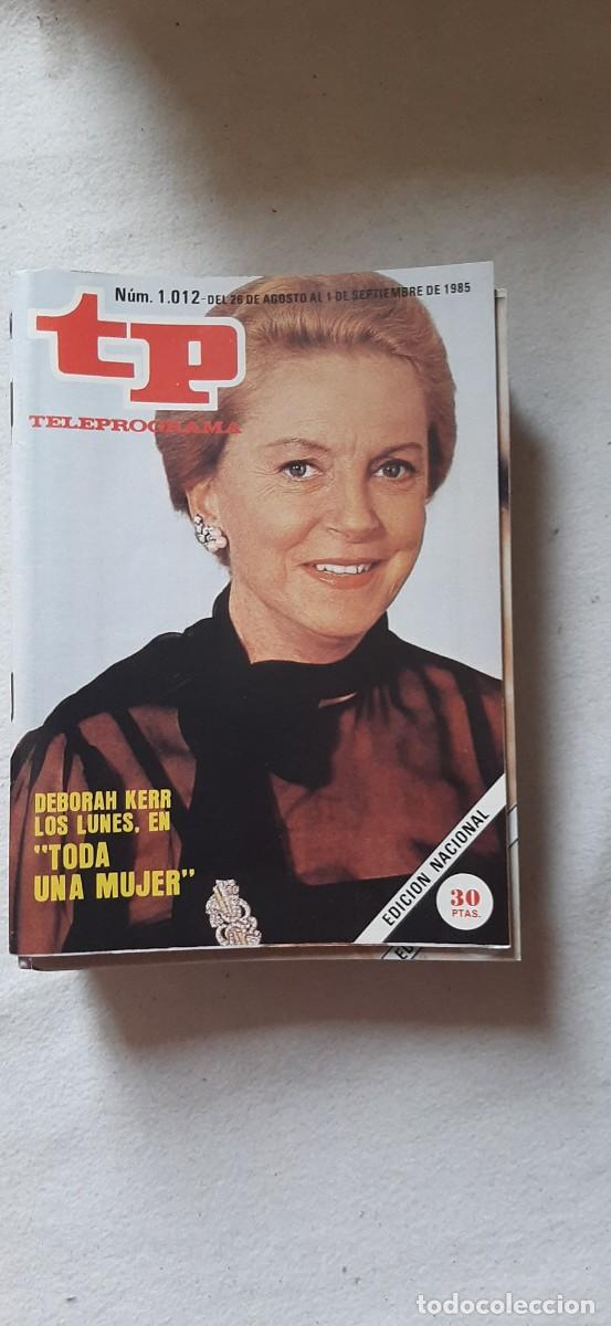 Coleccionismo de revista Teleprograma: TELEPROGRAMA A&Ntilde;O 1985.