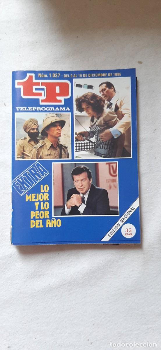 Coleccionismo de revista Teleprograma: TELEPROGRAMA A&Ntilde;O 1985.