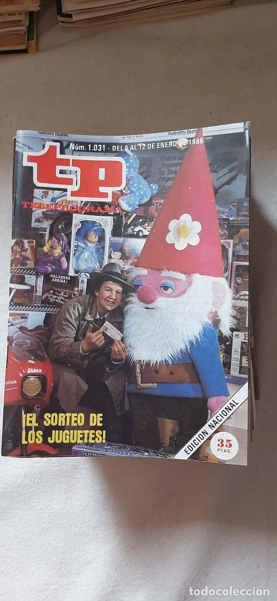 Coleccionismo de revista Teleprograma: TELEPROGRAMA A&Ntilde;O 1986.