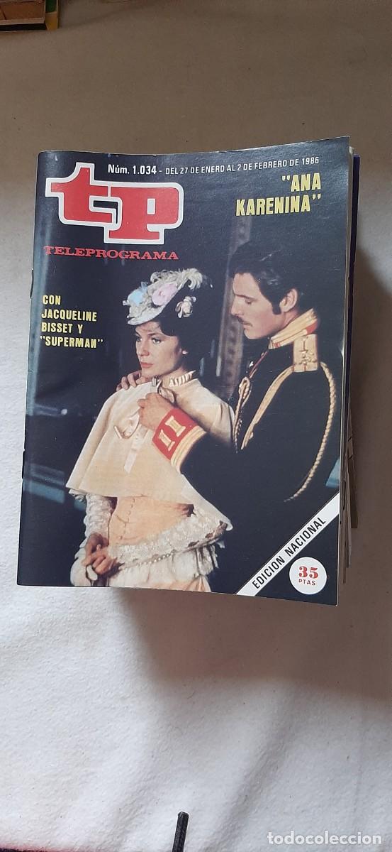 Coleccionismo de revista Teleprograma: TELEPROGRAMA A&Ntilde;O 1986.